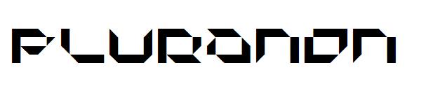 Pluranon字体
