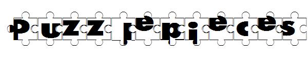 Puzzlepieces字体