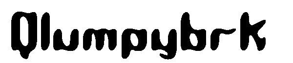 Qlumpybrk字体