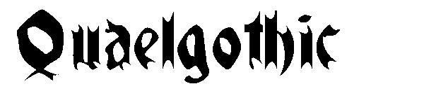Quaelgothic字体