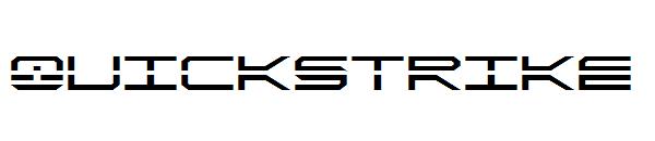 Quickstrike字体