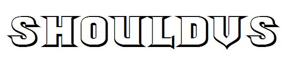 Shouldvs字体