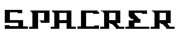 Spacrer字体