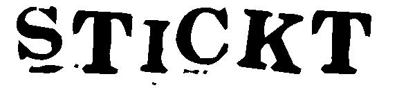 Stickt字体