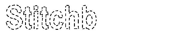Stitchb字体
