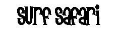 Surf Safari字体