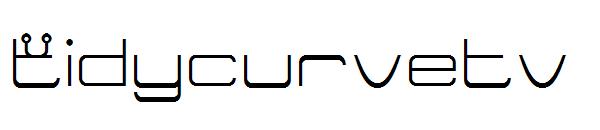 Tidycurvetv字体