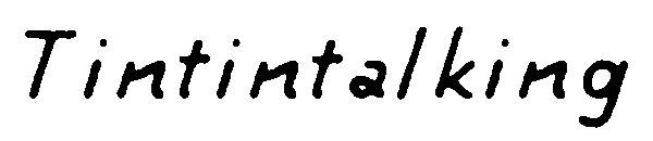 Tintintalking字体