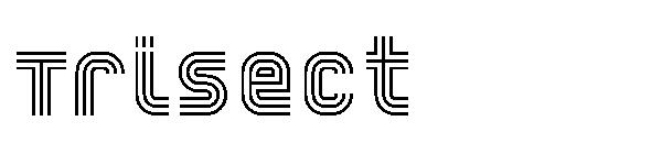 Trisect字体