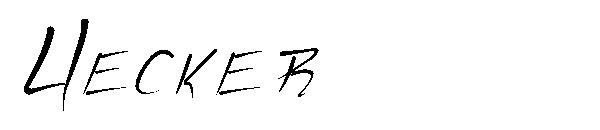 Uecker字体