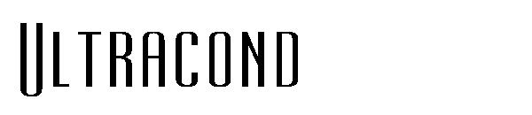 Ultracond字体