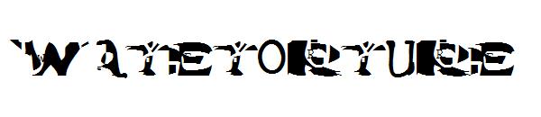 Watetorture字体