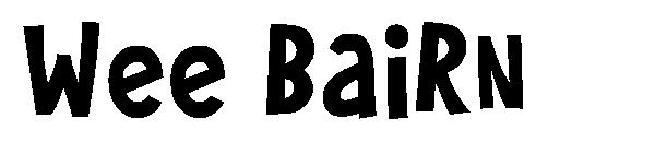 Wee Bairn字体