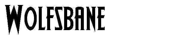 Wolfsbane字体