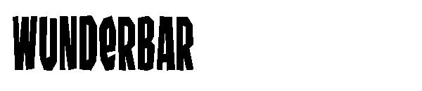 Wunderbar字体