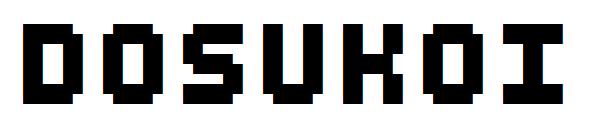 DOSUKOI字体下载