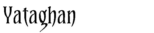Yataghan字体