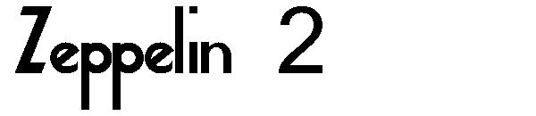 Zeppelin 2字体