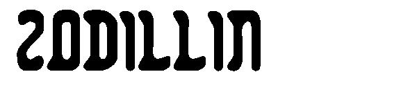Zodillin字体c