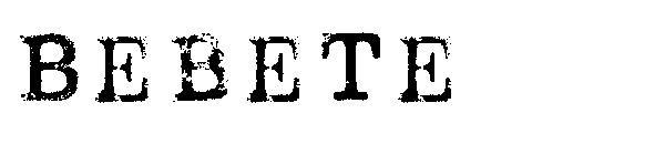 Bebete字体