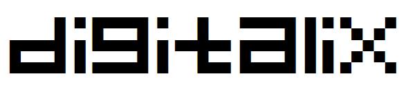 digitalix字体