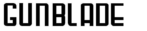 gunblade字体