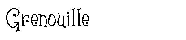 Grenouille字体