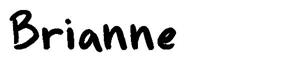 Brianne字体