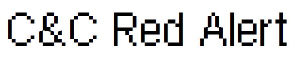 C&C Red Alert字体
