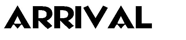 ARRIVAL字体