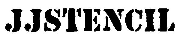 JJStencil字体