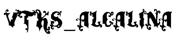 vtks_alcalina字体