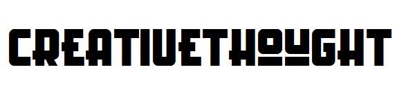 CREATIVETHOUGHT字体
