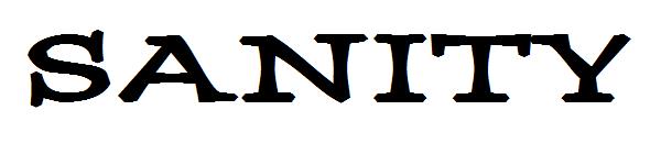 SANITY字体