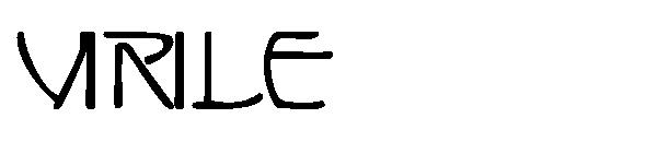 VIRILE字体