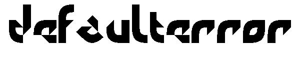 defaulterror字体