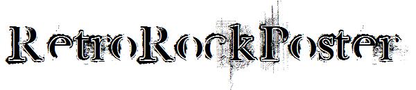 RetroRockPoster字体