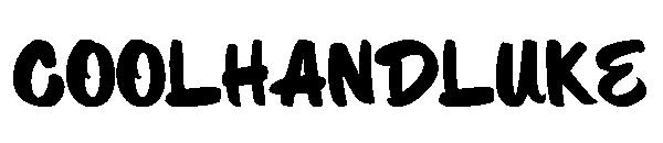COOLHANDLUKE字体