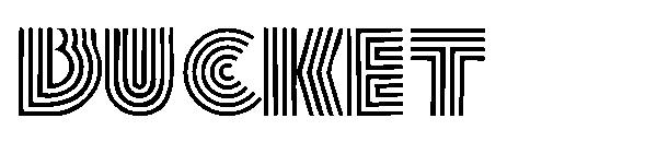 BUCKET字体