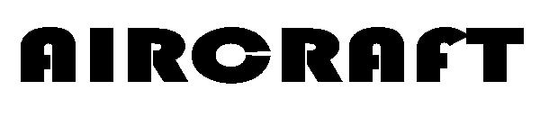 AIRCRAFT字体