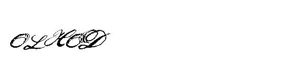 OLHOD字体