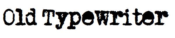 Old Typewriter字体