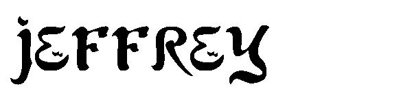 JEFFREY字体