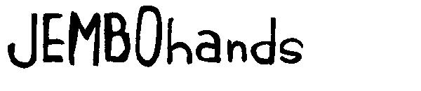 JEMBOhands字体