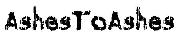 AshesToAshes字体