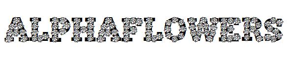 AlphaFlowers字体