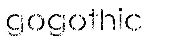 gogothic字体