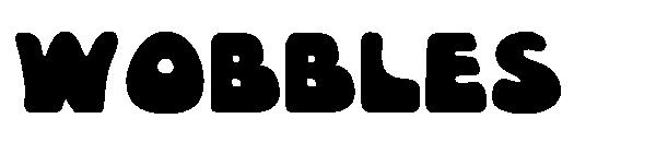 WOBBLES字体
