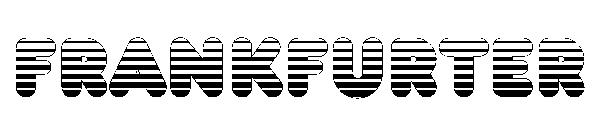 Frankfurter字体