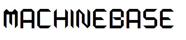 machinebase字体